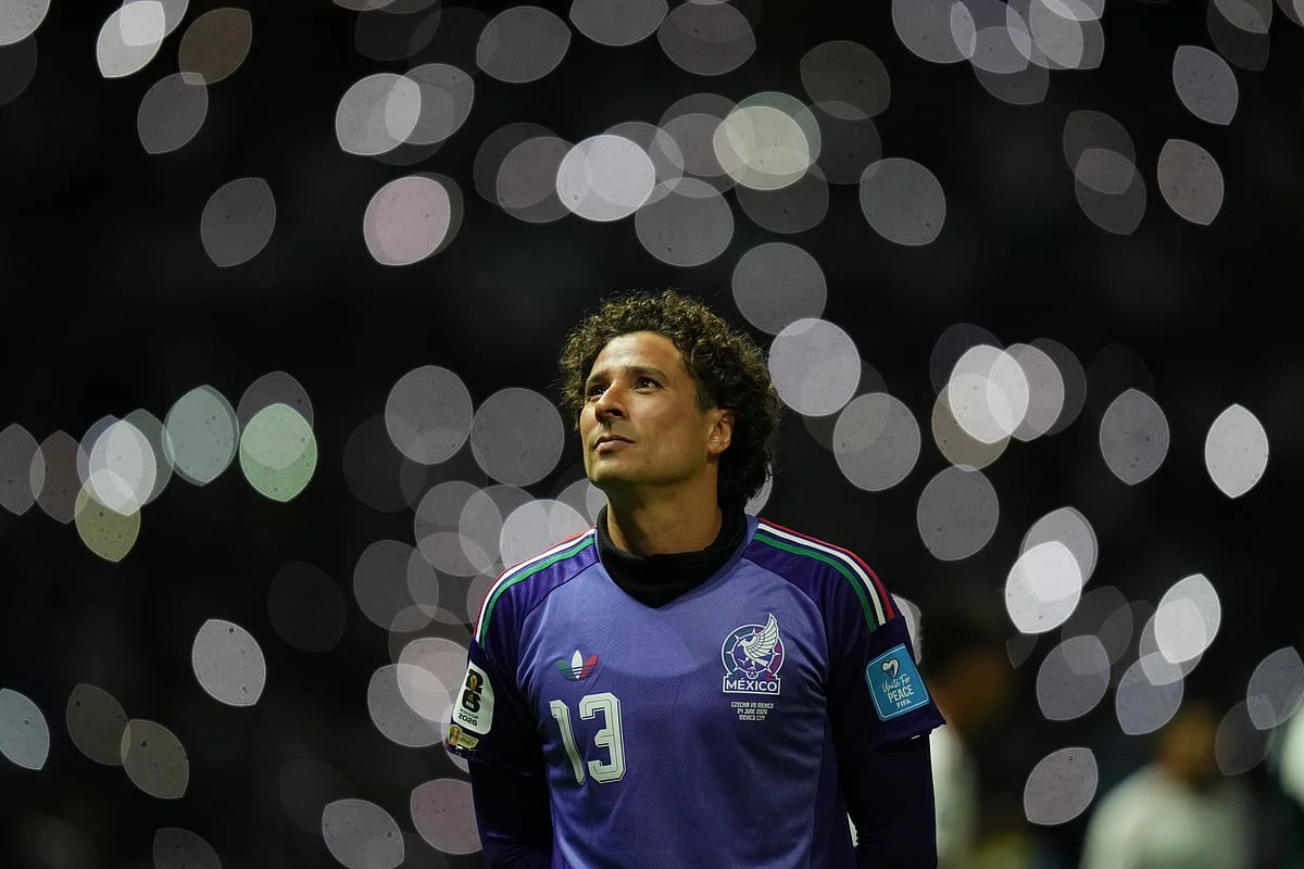 Guillermo Ochoa makes his fourth World Cup appearance as a substitute